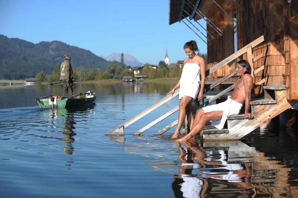 Seehotel Enzian Weissensee Exterior photo